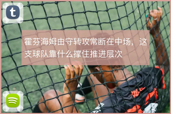 霍芬海姆由守转攻常断在中场，这支球队靠什么撑住推进层次
